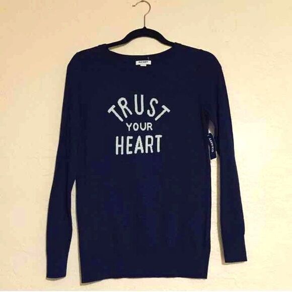 NWT XS navy sweater - Picture 2 of 2